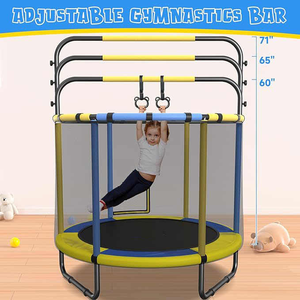 <span class=keywords><strong>Petit</strong></span> <span class=keywords><strong>trampoline</strong></span> pour bébé <span class=keywords><strong>Trampoline</strong></span> d'intérieur pour la maison Lit à ressort Saut à l'élastique <span class=keywords><strong>Trampoline</strong></span> pliant de type lanterne avec poignée - Product Image 3