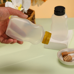 200ml 270ml 300ml 塑料蜂蜜果酱果汁糖浆酱料罐 PET塑料瓶带螺旋盖-促销 - Product Image 6
