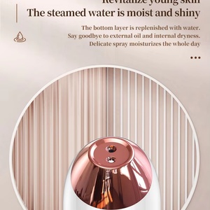 Vaporizador Facial Iónico Portátil de Lujo, Rociador de Vapor Facial Frío y Caliente, Limpiador Profundo, Hidratante, Sauna Facial - Product Image 6