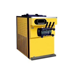 110V 25-28l/h Phễu nhỏ 1 hương vị bàn nhập khẩu máy nén nhập khẩu máy làm kem mềm - Product Image 1