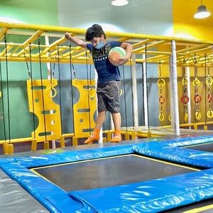 Parque <span class=keywords><strong>de</strong></span> Trampolines Personalizado Directo <span class=keywords><strong>de</strong></span> Fábrica para Niños y Adultos, Parque <span class=keywords><strong>de</strong></span> Aventuras Interior con <span class=keywords><strong>Parkour</strong></span>, Certificado <span class=keywords><strong>de</strong></span> Alta Capacidad - Product Image 2