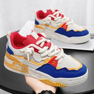 Chaussures pour hommes, chaussures plates décontractées à semelle épaisse, baskets de haute qualité, chaussures de sport décontractées respirantes pour étudiants, chaussures de course - Product Image 4