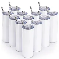  VACVOU 30 OZ Sublimation Tumblers Straight Skinny Tumblers Bulk  - Stainless Steel Vacuum Insulated Tumbler with Lids and Straws,Double Wall  Sublimation Blanks Tumblers,for Heat Press Machine (25pack) : Arts, Crafts 