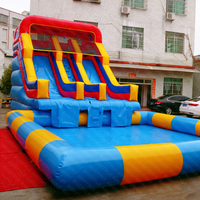 Structure gonflable de qualité supérieure (toboggan aquatique et château gonflable) pour enfants, écoles et événements