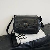 Sacs à main pour femmes en cuir PU directement de l'usine, matériau doux lavé, anti-rides, rabat, sac à main multi-compartiments