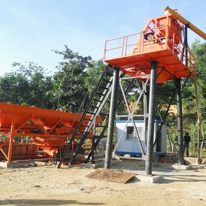 โรงงานผลิตอุปกรณ์เครื่องจักรกลต่างๆ ราคาโรงงาน คอนกรีตบัทชิ่งแพลนท์ ระบบอัตโนมัติเต็มรูปแบบ แบบต่อเนื่อง มินิ ดรายมิกซ์ - Product Image 6