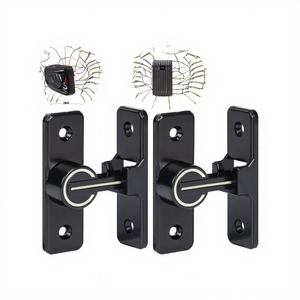 Loquet de porte moderne en acier inoxydable robuste avec éclairage intégré, verrou de sécurité pour <span class=keywords><strong>portail</strong></span>, loquet de porte de grange, charnières de fenêtre, sécurité domestique Shengke - Product Image 3