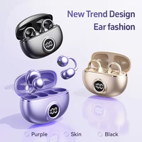 M97 OWS Ear Clip Auriculares inalámbricos Material de galvanoplastia de gama alta Mini Pendientes de moda Auriculares con reducción de ruido de llamada AI