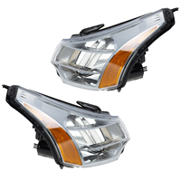 Flyingsohigh Nuevo Faro Delantero Kits de Carrocería de Automóvil Faro Delantero Automático para Ford Focus 2008-2011