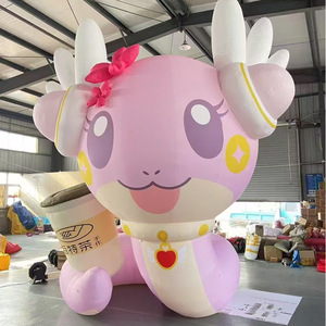 โมเดลงูเป่าลมของเน็ตฟลิกซ์ การ์ตูนงูจำลองสำหรับห้างสรรพสินค้า งูจำลองเรืองแสง <span class=keywords><strong>งูเห่า</strong></span>เป่าลมสวยงาม - Product Image 3