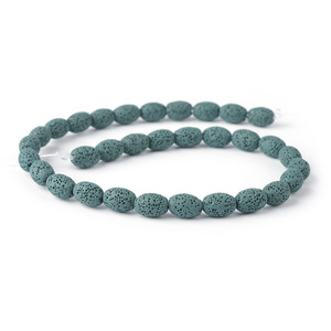 Perles ovales semi-finies en graines <span class=keywords><strong>de</strong></span> jujube pour <span class=keywords><strong>la</strong></span> fabrication <span class=keywords><strong>de</strong></span> bijoux DIY, accessoires <span class=keywords><strong>de</strong></span> colliers et bracelets en <span class=keywords><strong>pierre</strong></span> volcanique - Product Image 6