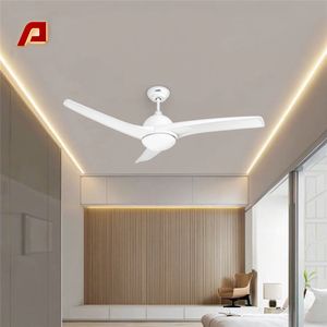 Ventilatore da Soffitto Moderno 52 Pollici con 3 LED, Telecomando, 6 Velocità, in Plastica ABS - Product Image 1
