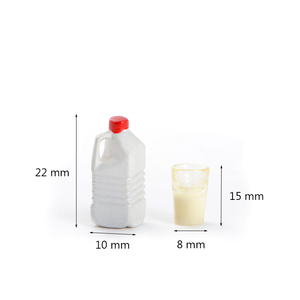 Secchio per il latte della fattoria delle bambole in miniatura di vecchia moda in scala 1/12 finta di giocare <span class=keywords><strong>Mini</strong></span> cibo per il giocattolo degli accessori da cucina della bambola OB11 - Product Image 2