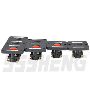 Interruptor de Botón Eléctrico Serie PKE SSSHENG, Interruptor de Caja PKE-<span class=keywords><strong>112</strong></span>-1, Botón de Hongo Rojo IP40 sin Base - Product Image 5