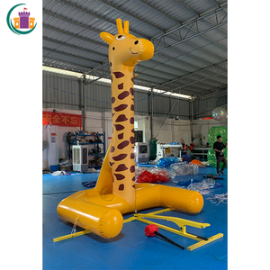 Défi adulte en plein <span class=keywords><strong>air</strong></span> jeux de carnaval marteau gonflable haut attaquant girafe Smash <span class=keywords><strong>Hit</strong></span> jeu gonflable attaquant à vendre - Product Image 2