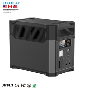 Banco de Energía Portátil para Exteriores de 1200W con Capacidad de Carga Solar, Estación de Energía Portátil para Camping - Product Image 1