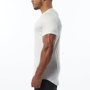 T-shirt à manches courtes pour homme de sport avec logo personnalisé, vêtements de mode, t-shirt pour homme, col rond, coton, t-shirt pour homme de haute qualité - Product Image 2