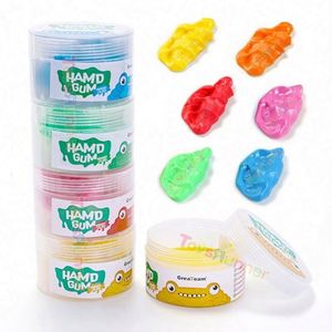 Non-Toxic Clay <b>Plastic</b> Hand Finger Rehabilitation Therapy <b>Putty</b> Slime Kids Playdough Activator Therapy Supplies 6 Colors - Product Image 1