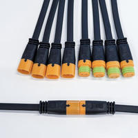 Connecteur étanche IP67 pour écran de vélo électrique, prix usine, 300V 6A 10A, prise à jointement, 2P 3P 4P 5P en option, mâle femelle