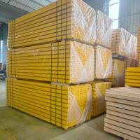Poutre en bois traitée sous pression H20, poutre en bois anti-termites I-Beam pour la construction tropicale