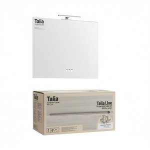 Mueble de Baño Suspendido Talia Line de 90 cm, Color Blanco Larch - Product Image 2