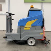 Nettoyeur de sols électrique autopropulsé Cnsuitech SP-770, nouvelle machine de nettoyage industrielle, largeur de nettoyage 620 mm