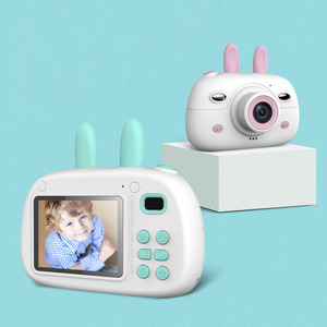 Écran IPS de 2.4 pouces 1800W lapin enfants caméra jeux numériques caméra jouet caméscope pour enfants caméra à double objectif numérique L9 - Product Image 6