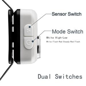 <span class=keywords><strong>Lampe</strong></span> frontale compacte <span class=keywords><strong>à</strong></span> capteur de mouvement 1200 mAh, <span class=keywords><strong>rechargeable</strong></span>, LED, mains libres, pour le camping, la course <span class=keywords><strong>à</strong></span> pied, le travail en extérieur - Product Image 6