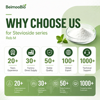 Stevia Reb M Orgánica USDA en Polvo 95% para Matcha, Postres, Wagashi, Confitería, Mercado Japonés, Edulcorante de Grado Premium