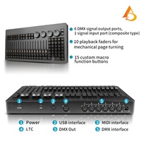 Console de contrôle DMX AICPOSE T0 Plus Command Wing de haute qualité pour KTV, mariages et soirées - Console d'éclairage Command Wing
