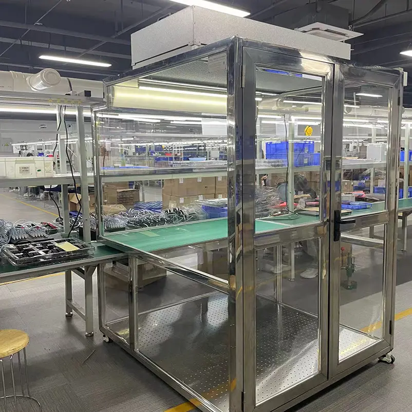 Modular clean room prefab clean room production line movable clean shed