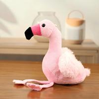 Jouets en peluche flamant rose, peluches, porte-clés flamant rose pour enfants, filles, garçons, souvenir
