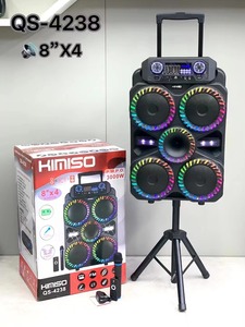 QS-4238 thiết kế mới loa 8 ''* 4 lớn TWS Rod loa với Vòng Đèn mát - Product Image 6
