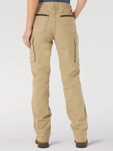 Pantalones <span class=keywords><strong>de</strong></span> Trabajo Reforzados y Cómodos para <span class=keywords><strong>Mujer</strong></span>, <span class=keywords><strong>de</strong></span> Lona Transpirable, Cintura Media, Resistentes a la Abrasión - Product Image 3