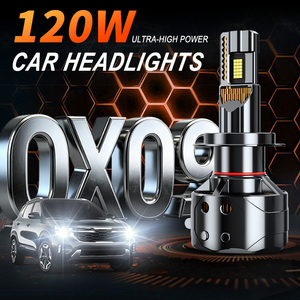 Ampoule de phare <span class=keywords><strong>LED</strong></span> Kaidengzhe approuvée RoHS CE <span class=keywords><strong>H7</strong></span> 120W 12000LM 6500K Canbus Mini Plug & Play - Product Image 1