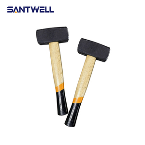 Martillo de masonería al por mayor con mango de madera |   Cabeza de acero con alto contenido de carbono de grado industrial |   Personalización de Logotipo Disponible - Product Image 1