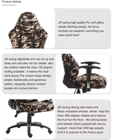 Fauteuil de Gaming Moderne Personnalisé en Gros, Ergonomique Professionnel, Pivotant, Accoudoirs Réglables, Base Cinq Étoiles, Tissu Confortable pour