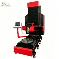 Máquina CNC de 5 Ejes con Mesa Rotatoria y Husillo Giratorio para Tallado de Objetos Cilíndricos y Cuboides, Esculturas 3D en Madera, Plástico y Espuma