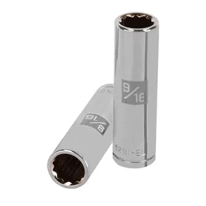 Clé à douille longue BOX 6 9/16'', 12 points, entraînement 1/2'', TRUPER - Product Image 1