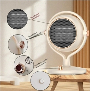 Nuevo Calentador Eléctrico de Escritorio para el Hogar, Oficina, Baño, Calentador Doméstico con Protección contra Sobrecalentamiento, Ventilador de Calefacción PTC Eléctrico Portátil - Product Image 4