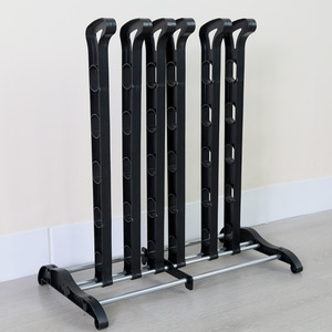 Jinsheng <b>Shoe</b> Rack Plastic Freestanding Dustproof <b>Storage</b> For Long <b>Boots</b> Standard Size - Product Image 1