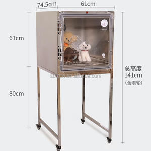 <span class=keywords><strong>Cage</strong></span> pour animaux de compagnie en acier inoxydable pour intérieur, fabrication sur mesure, prix de gros d'usine, oxygène médical, <span class=keywords><strong>cage</strong></span> à deux portes pour exposition canine - Product Image 5