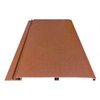 Panneau décoratif en aluminium ondulé, léger et imperméable, pour enseignes de magasin, panneaux publicitaires, murs extérieurs de bâtiments commerciaux