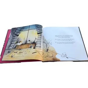 Stampa a laminazione lucida/opaca copertina morbida per bambini libro personalizzato lucido stampa di laminazione copertine morbide libro