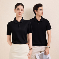 Polo pour serveuse de restaurant, coupe ajustée, broderie personnalisée, vente en gros