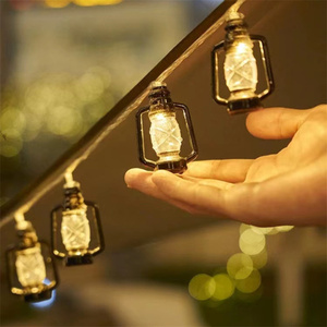 10/20 <span class=keywords><strong>luces</strong></span> de hadas Led lámpara de queroseno Retro <span class=keywords><strong>luces</strong></span> de cadena LED LUZ DE <span class=keywords><strong>Navidad</strong></span> alimentado por batería al aire libre patio decoración de fiesta en casa - Product Image 5