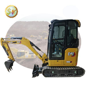 Utilisé pour Caterpillar 302CCR Mini pelle sur chenilles Capacité de 2 tonnes Moteur moteur inclus Japon Cat302 303 Mini pompe à chenilles - Product Image 1