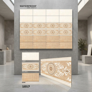 Azulejos de Pared de Cerámica Pulida de 300x600 mm (30x60 cm) al por Mayor para Sala de Estar y Baño, Azulejos de Pared de Porcelana para Interiores - Product Image 2