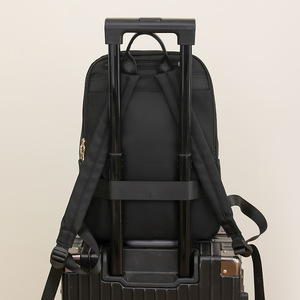 Custom Women's Large Capacity Multifunction <b>Laptop</b> <b>Backpack</b> Waterproof Travel Bag Nylon Lining Leisure & Business Style <b>Backpack</b> - Product Image 6