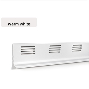 Perillas de aluminio ventiladas sin tiradores para gabinetes, sin perforación, con bordes redondeados para almacenamiento en cocina y baño - Product Image 1